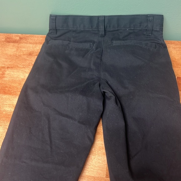 Wonder Nation Boys 8R black pants, w/pockets & adjustable waistband, EUC - Picture 4 of 6